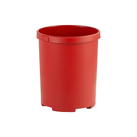Papelera de plástico  capacidad 50 l  H x Ø 490 x 430 mm 