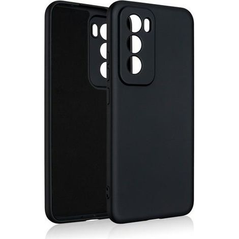 Funda de silicona Beline para Oppo Reno 12 Pro 5G, color negro. (1/3)
