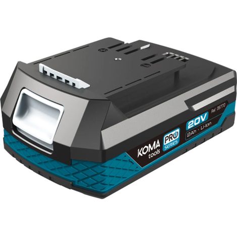 Koma Tools 20V Pro Series Pack – 2,0Ah Li-Ionen-Akku (08770) + 60W Ladegerät (08772) (1/3)