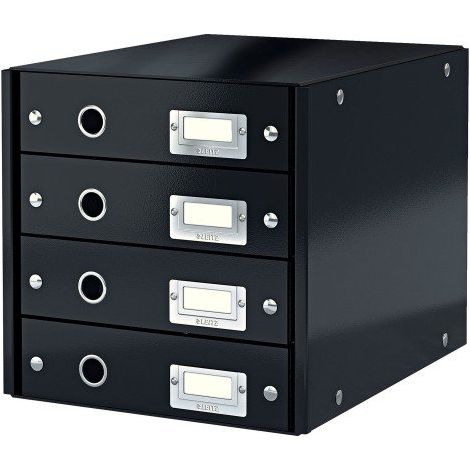 Leitz Bloc de classement 4 tiroirs vert pliable