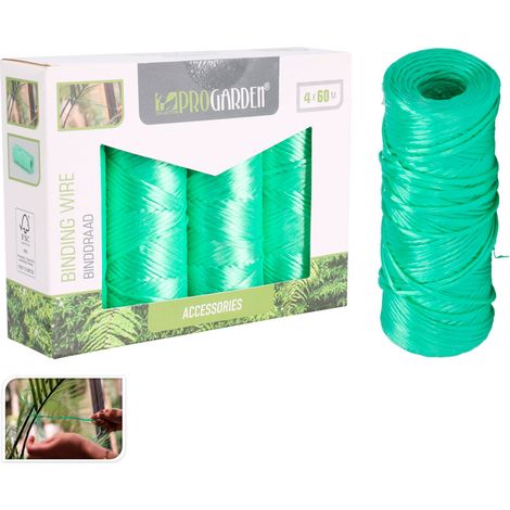 ROLLOS CUERDA JARDIN 60 METROS CAJA 4