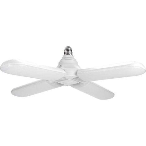Ulisem 60W E27 LED-Deckenleuchte AC95-265V, vier ultrahelle LED-Lampen, faltbare Ventilatorleuchte (1/5)