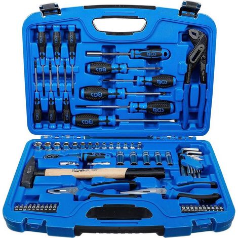 Caisse à Outils pour Clés à Douilles 67 pcs - Coffret Complet, Robuste et Pratique, , Pro - D-Work