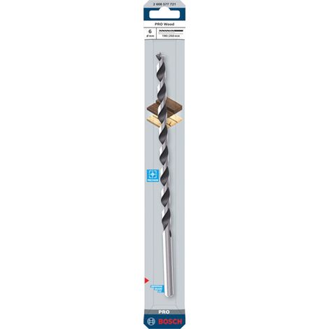 Bosch PRO Wood Holzspiralbohrer, 6x190x250 mm (1/5)