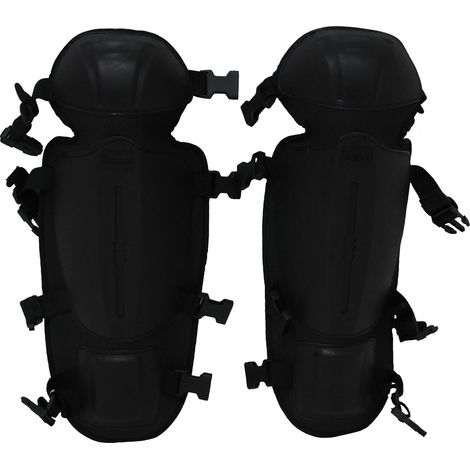 Ginocchiere antiscivolo con parastinchi - unisex