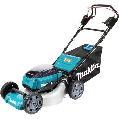 Makita – Tondeuse à batterie 46 cm DLM462Z – Autopropulsée 1900 m² – Moteur sans balais – Multislot 4 batteries 18V – Hauteur de coupe 20-100 mm