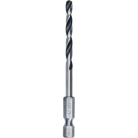Bosch Foret hélicoïdal HSS métal, 4,2 x 43 x 83 mm, tige HEX 1/4 (1/5)