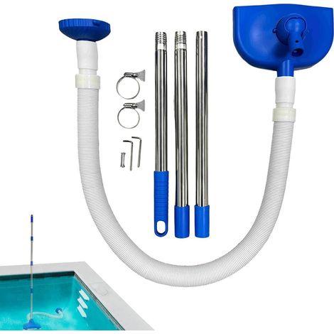 Aspirateur pour piscine  Aspirateur à main pour baignoire – Aspirateur de piscine  pour spa, natation, jardin, fontaine, jardin, terrasse, extérieur (1/5)
