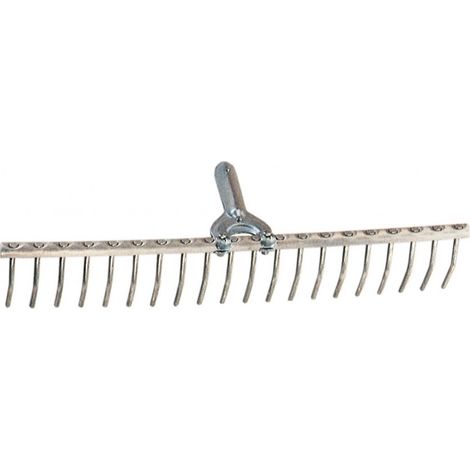 RASTRELLO ALLUMINIO 20 DENTI TONDI. Prezzo per 1 pezzo.
