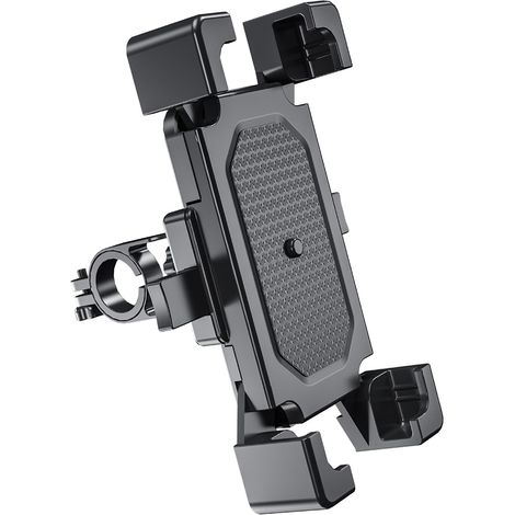 Support téléphone vélo anti-vibration pour GPS et navigation, support smartphone guidon moto et VTT extérieur. (1/5)