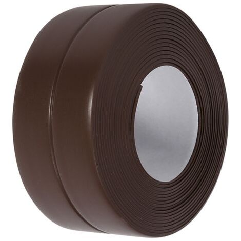 Bande d'étanchéité auto-adhésive pour baignoire et mur pour évier de cuisine (4 marron 38 mm x 3,2 m) (1/5)