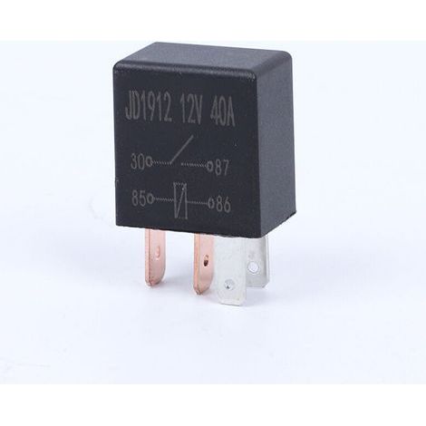 5 Pièces Relais 12V 40A 5 Broches, SPDT Multi-Purpose Relay Heavy Duty Relais Standard 5 Pin 12VDC, Relais Voiture (1/4)