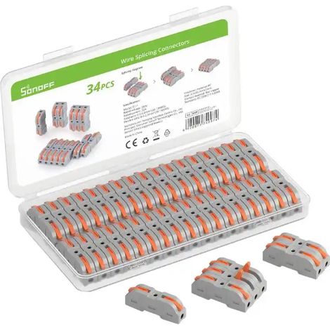 Set di connettori rapidi Sonoff (34 pezzi)