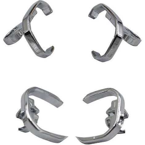 Moulure chromée pour poignée de porte intérieure compatible avec Porsche Cayenne 2011-2017 (1/5)
