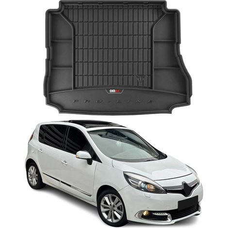 OMAC Kofferraumwanne Auto Kompatibel mit Seat MII 2012 bis 2023, Antirutsch Wasserdicht, 3D Premium TPE, Schwarz (1/5)