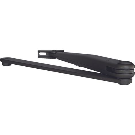 BRACCIO CON FERMO NERO PER CHIUDIPORTA DC300 DCL192  nero RAL9005 (DCL1929005)    ASSA ABLOY