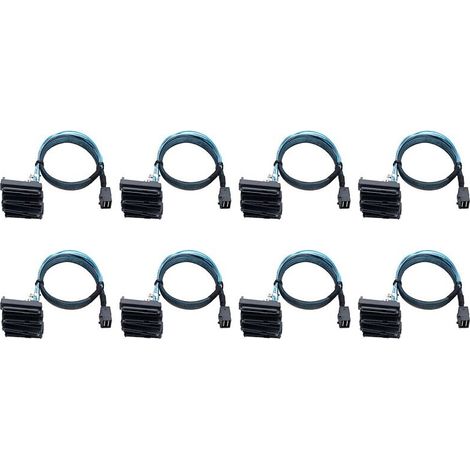 8X câble serveur SFF-8643 vers SFF-8482 4X29 broches SAS disque dur 3.33TF/1m (1/5)