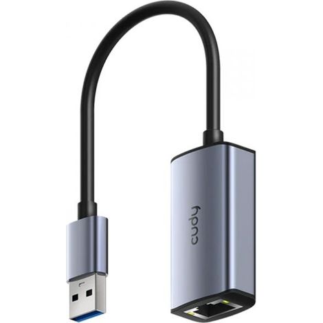 Cudy USB-A to Ethernet Adapter UE10A - Router - 1 Gbps scheda di interfaccia e adattatore RJ-45