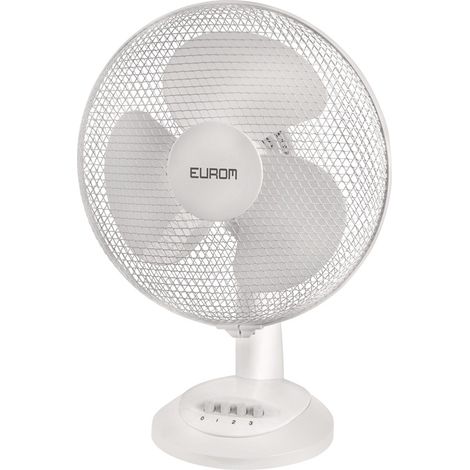 EUROM Tischventilator Höhe 485 mm220-240 V50 Hz 30 W Weiß
