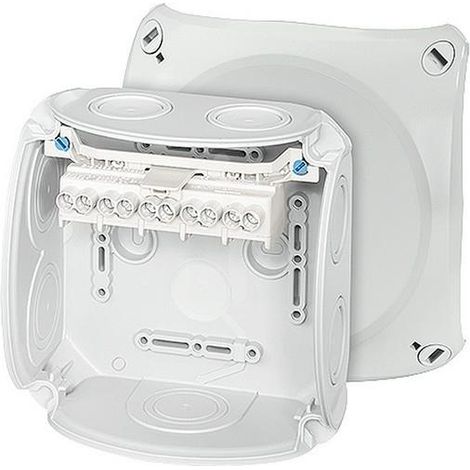 Caja de derivación hensel dk 0606 gz ip66 130x130x77 mm (1/3)