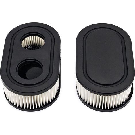 Filtre de tondeuse à gazon 2 pièces,remplacement Briggs Stratton,filtre à air de tondeuse à gazon,filtre à air de moteur,tondeuse à moteur remplace 798452 593260 5432K,accessoires de tondeuse à gazon (1/5)