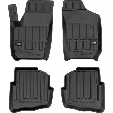 ALFOMBRAS DE GOMA PARA PUERTA VW Polo 4 2001-2009 3D TROUBLE (1/5)