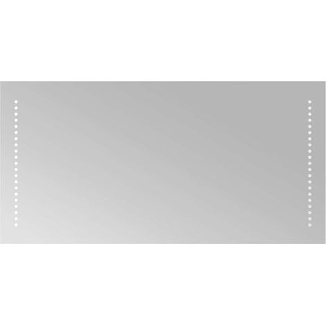 Maison Exclusive - LED-Badspiegel 80x40 cm