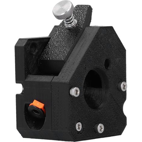 Dual-Pulley-Extruder-DualDrive-Zahnräder PLA Schwarz 3D-Druckerzubehör für Prusa mini V2 (1/5)