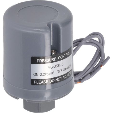 Pressostat de pompe, Contact réglable, automatique, contrôleur de Booster d'eau auto-amorçante G3/8 femelle 220-240V (1/5)