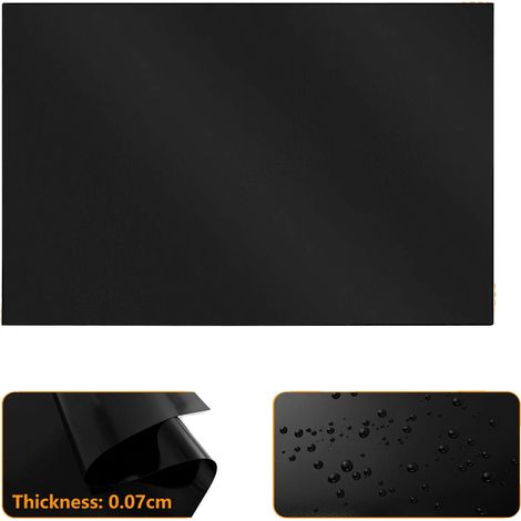 Alfombrilla para vitrocerámica, protección duradera, fácil de limpiar, estilo A, 52x78cm, 1 unidad (1/2)