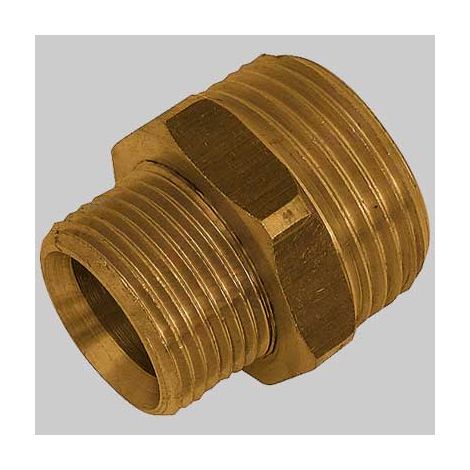 NIPLES RIDOTTO OTTONE GIALLO  1 x 1/2     MADE IN ITALY