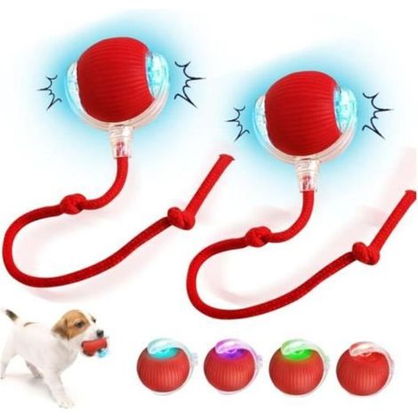 Jouet Interactif Chat Chargeable USB 3 Modes Mouvement Irrégulier Balle Automatique Interactive pour Chat Balle Intelligente(2PCS) (1/4)
