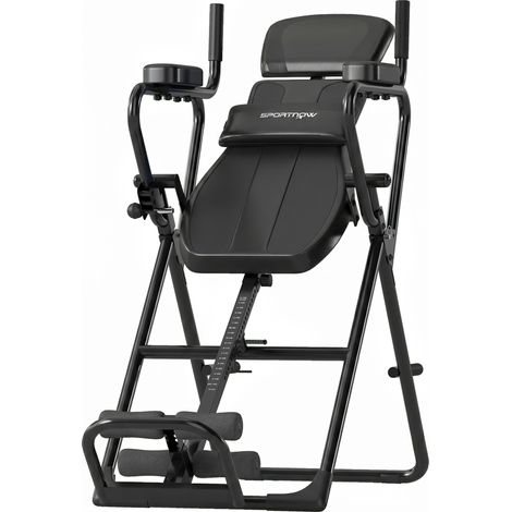 SPORTNOW Tavolo Inversione 3-in-1 con Barre Flessioni Trazioni