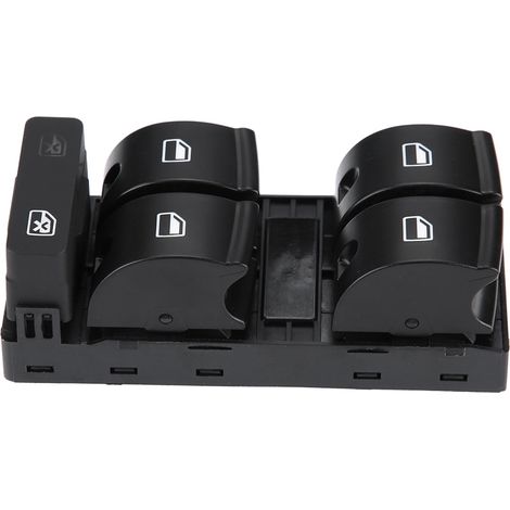 Bouton commutateur lève-vitre électrique pour Audi A4 B6 B7 neuf après-vente réf 8ED959851 ABS 1 pièce (1/5)