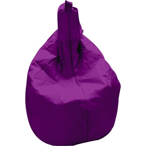 Poltrona a Sacco Pouf in Nylon Viola Avalli (1/2)