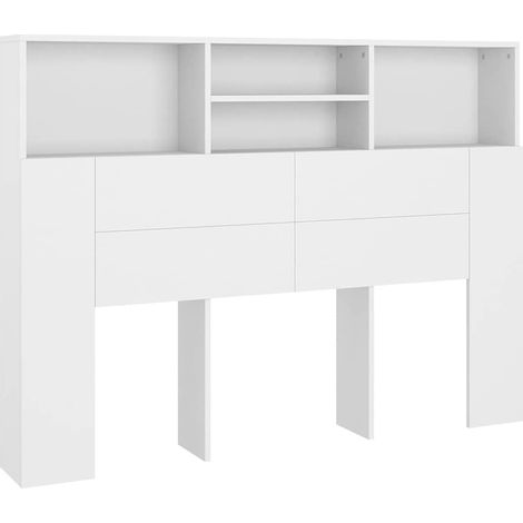 Maison Exclusive - Cabecero blanco 140x19x103,5 cm (1/5)