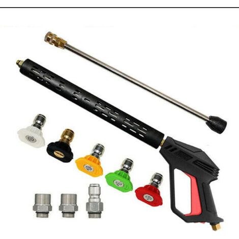 Pistolet, lance, kit de buses et embouts pour nettoyeur haute pression 4000 psi m22 UNOIU
