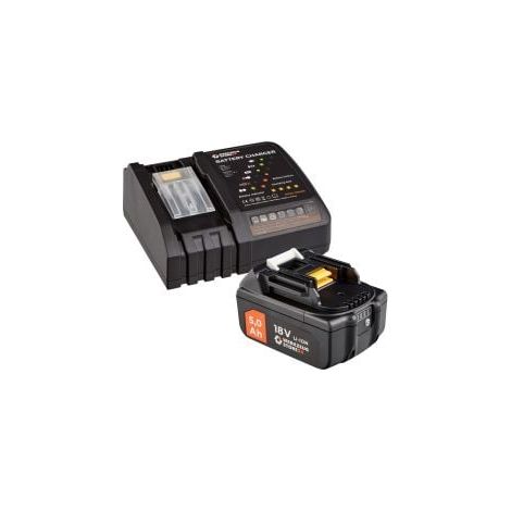 WS24 Kit de démarrage à batterie 18 V / 1x 5,0 Ah batterie + chargeur rapide
