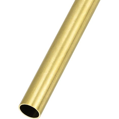 Brass Tube (9mm OD x 0.5mm Wall T x 200mm L), Straight Tubes - for Home Furnishing, Machinery, DIY Crafts (1/5)