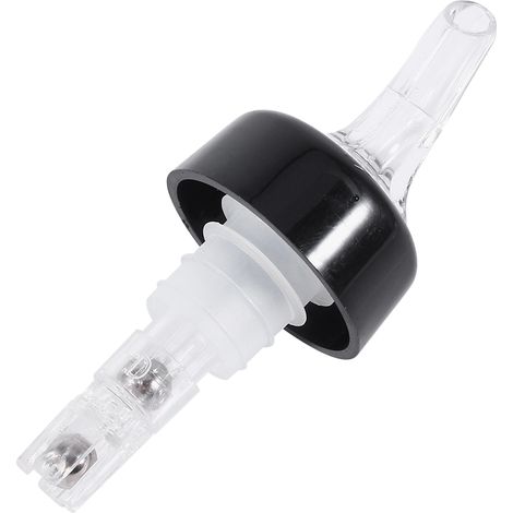 50-ml-Ausgießer für Flaschen, Ausgießer für Whisky, Wein, Spirituosen, Hausbar, transparent (1/5)