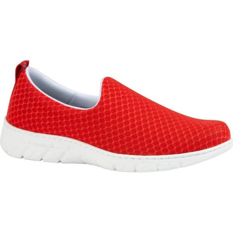 Zapatilla ergonómica sin costuras repelente a líquidos DIAN VALENCIA PLUS 39 Rojo (1/2)