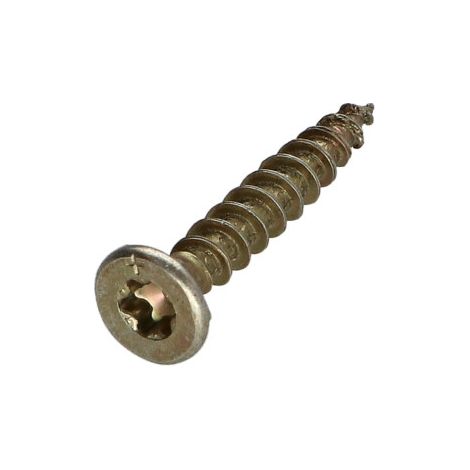 VBA3 Tête fraisée Cranté 4.5X30 TORX T20 Bichromaté-100 pièces (1/3)