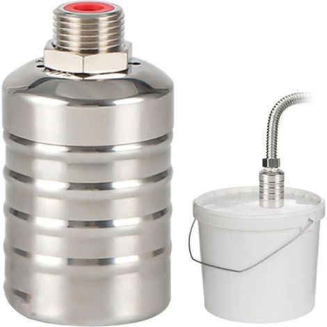 Vanne à flotteur automatique en acier inoxydable 304, régulateur de niveau d'eau automatique, vanne à flotteur de niveau d'eau, niveau automatique de piscine, flotteur de réservoir (1/5)