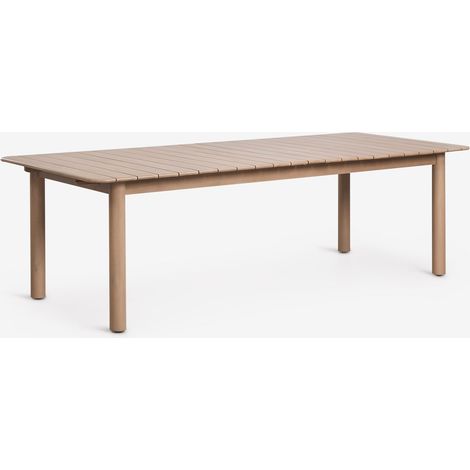 Table à manger rectangulaire extensible 250-310x105 cm en bois d'acacia Duala SKLUM (1/5)