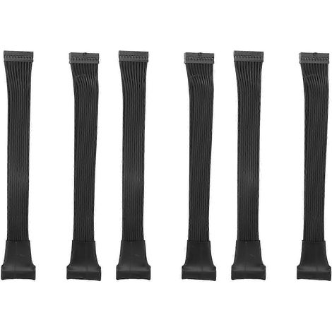 6x Mini-USB-3.0-Verlängerungskabel (19/20 Pins) mit internem Anschluss, kompatibel mit Mainboards, 12 cm (2er-Pack) - JXLGV (1/5)