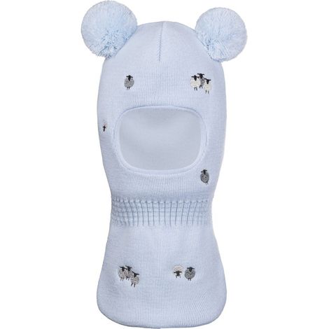 Cagoule enfant mouton bleu / 50 (2-3 ans)
