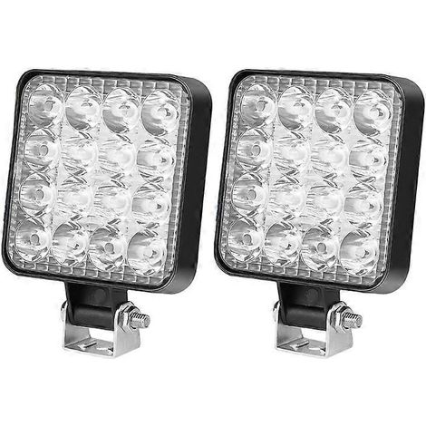 Projecteur de travail LED 48 W étanche, étanche, pour camions et bateaux tout-terrain (1/5)