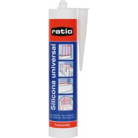 SILICONA ACIDA MULTIUSO RATIO TRANS280ML - EHLIS
