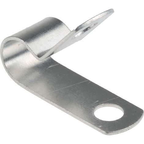Serre-câble RS PRO Argent en Aluminium x 9,5 mm ( Prix pour Sachet de 100 ) (1/2)