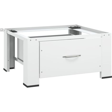 Socle pour machine à laver avec tiroir Blanc CFW17764 (1/5)